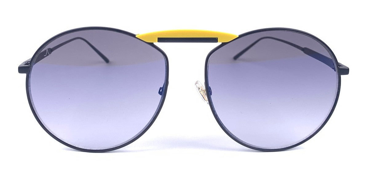 9FIVE Angelo Black & 24K Gold - Sky Blue Sunglasses – 9FIVE Eyewear